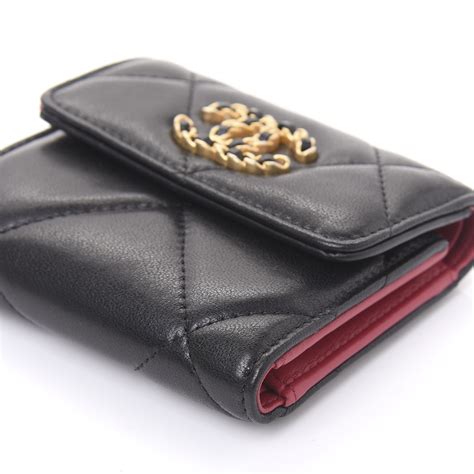 chanel 19 flap large|chanel 19 small flap wallet.